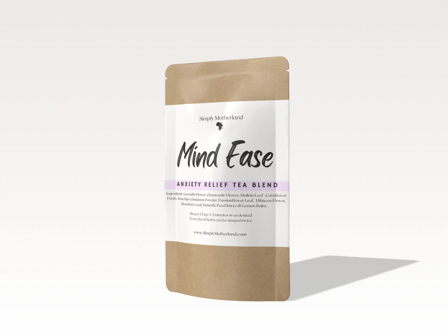 Mind Ease, Anxiety Relief Herbal Loose Leaf Tea, Calming Relaxation