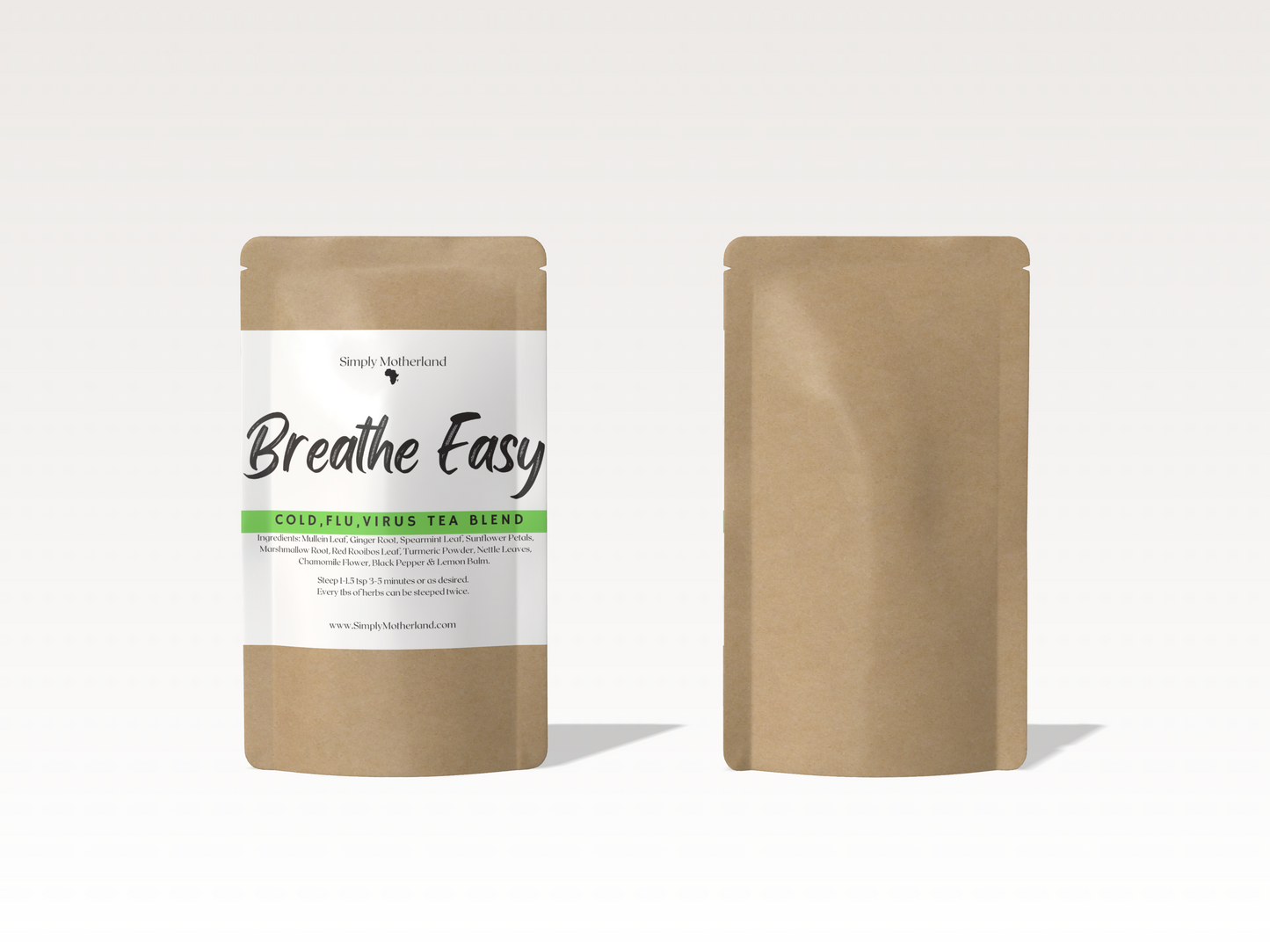 Breathe Easy Cold, Flu, Virus Herbal Tea. Cold Aid Herbal Tea, Mucus Flusher Tea,