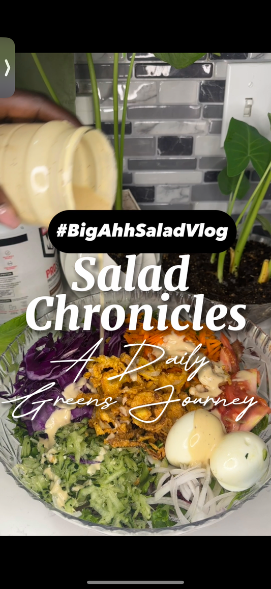 Big Ahh Spring Mix Salad with Vinaigrette Dressing Recipe