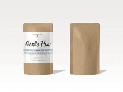 Gentle Flow, Cramp Pain Reliever Tea. Menstrual Cycle Pain Relief