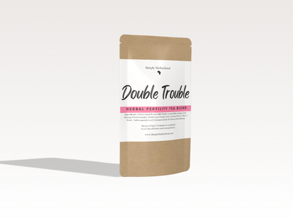 Double Trouble, Herbal Fertility Tea Blend, Baby Maker Tea, Baby Making Tea