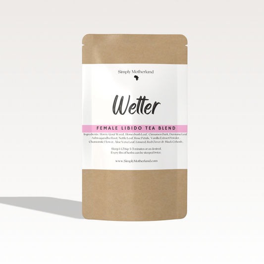 Wetter, Female Libido Tea Blend Herbal Loose Leaf Tea