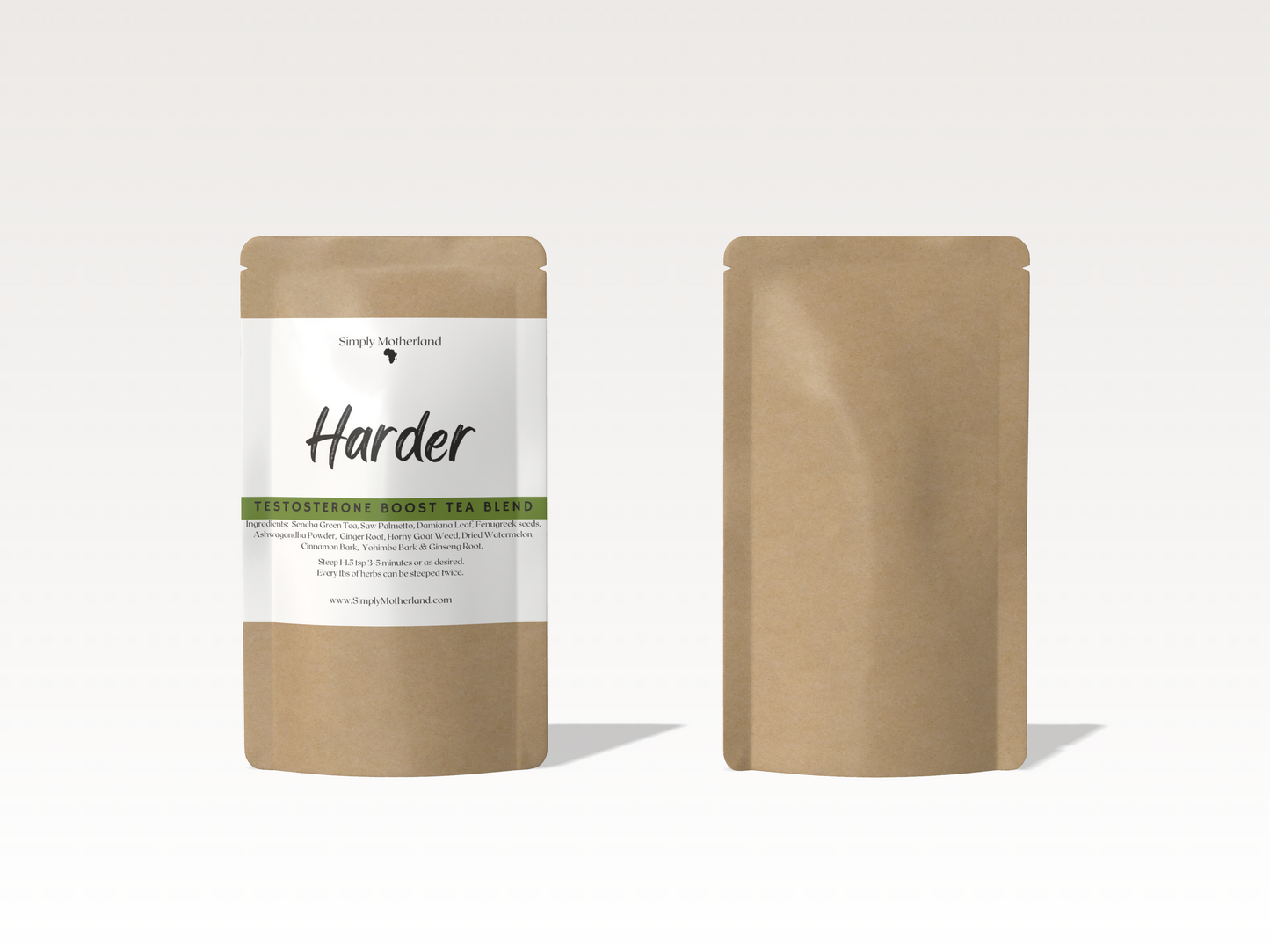 Harder, Testosterone Boosting Tea Blend! Male Libido Loose Leaf Tea!