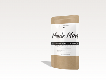 Muscle Man, Muscle Building Loose Leaf Herbal Tea Blend, Muscle Building Tea