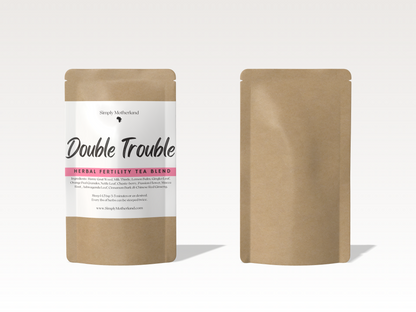 Double Trouble, Herbal Fertility Tea Blend, Baby Maker Tea, Baby Making Tea